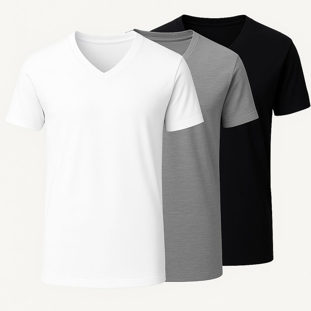 IMG-20250714-WA0019 Kısa Kol V-Yaka T-Shirt - Görsel 1